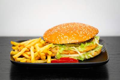Billede af hjemmelavet Big Mac