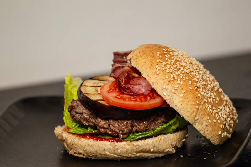 Billede af grove burgerboller