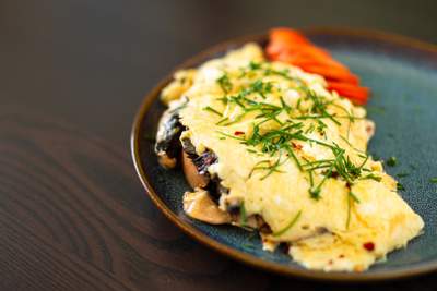 Billede af omelet