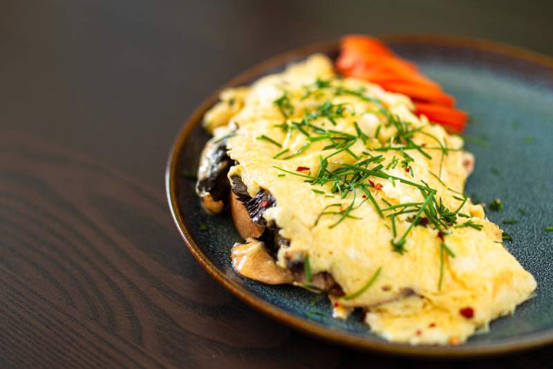 Billede af omelet
