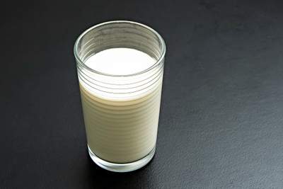 Billede af hvid smoothie