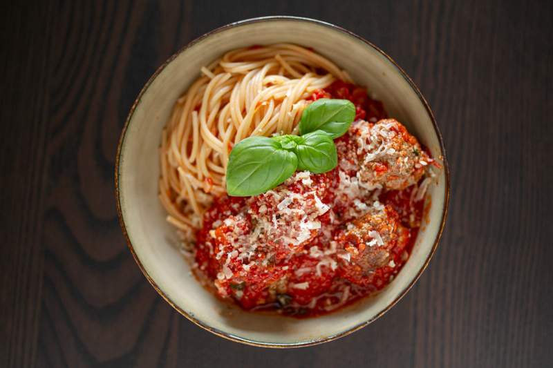 Billede af italienske kødboller